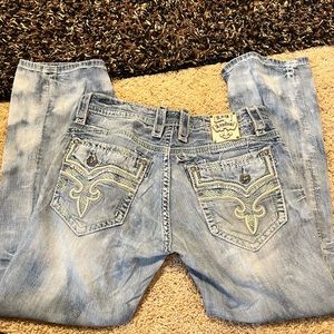 Men’s Rock Revival James- slim boot. Size 34R